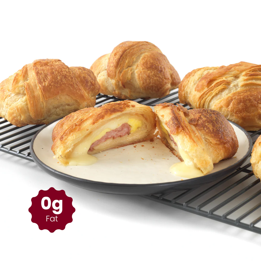 WiO Breakfast Ham, Egg & Cheese Croissants (2-Pack) - Image 3