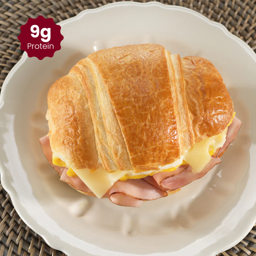 WiO Breakfast Ham, Egg & Cheese Croissants (2-Pack) - Image 4