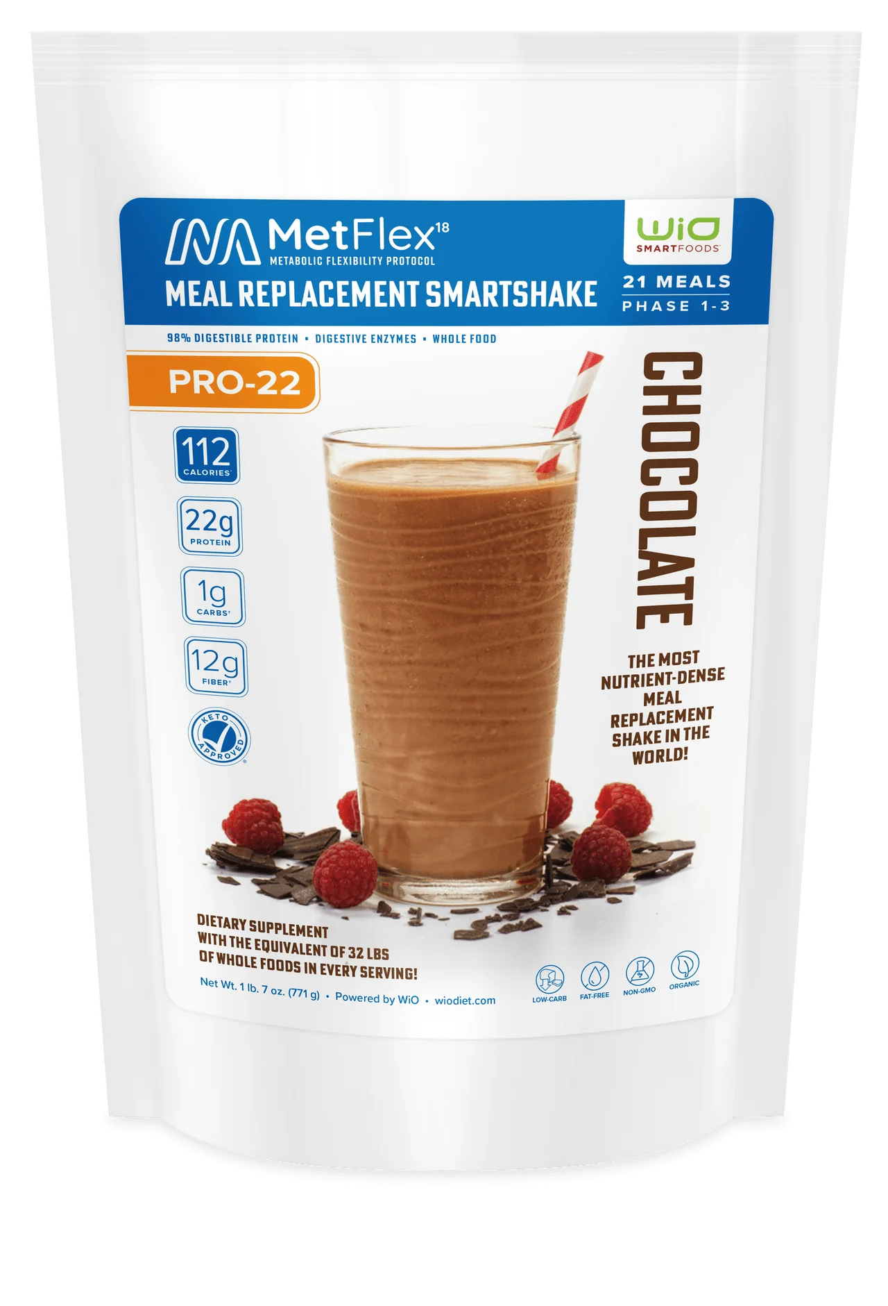WiO Complete Protein Shake (Chocolate) - Image 3