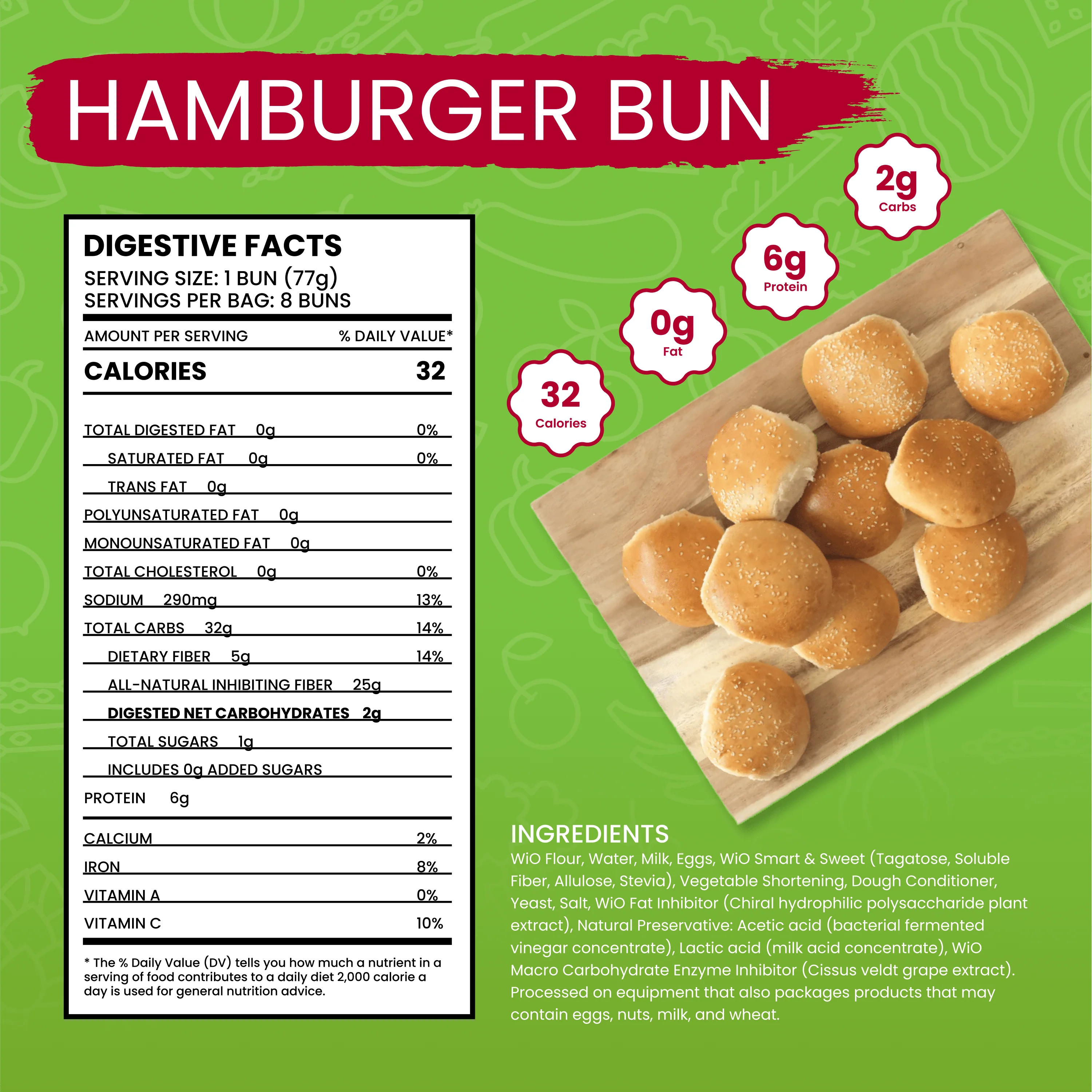 WiO Hamburger Buns - Image 6