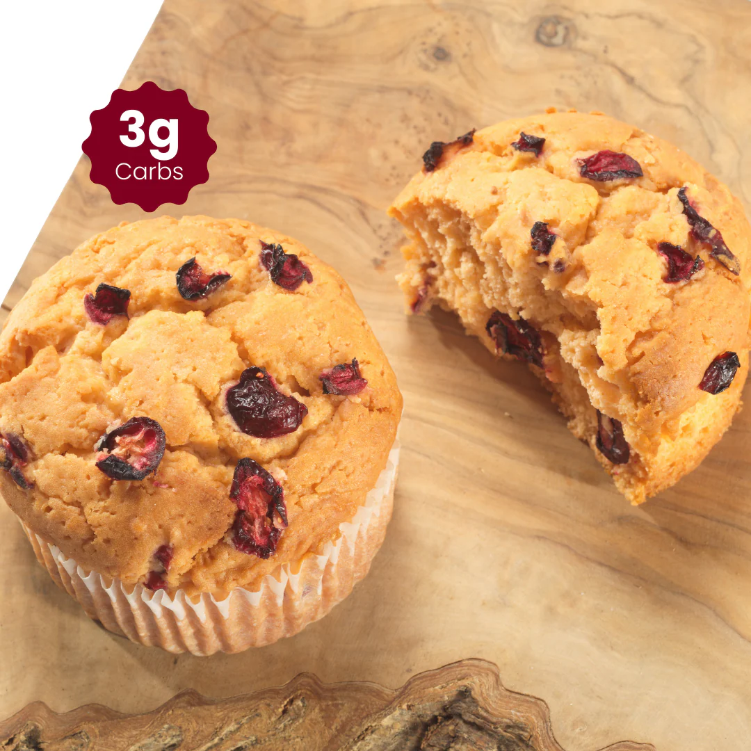 WiO Orange Cranberry Muffins (4-Pack) - Image 3