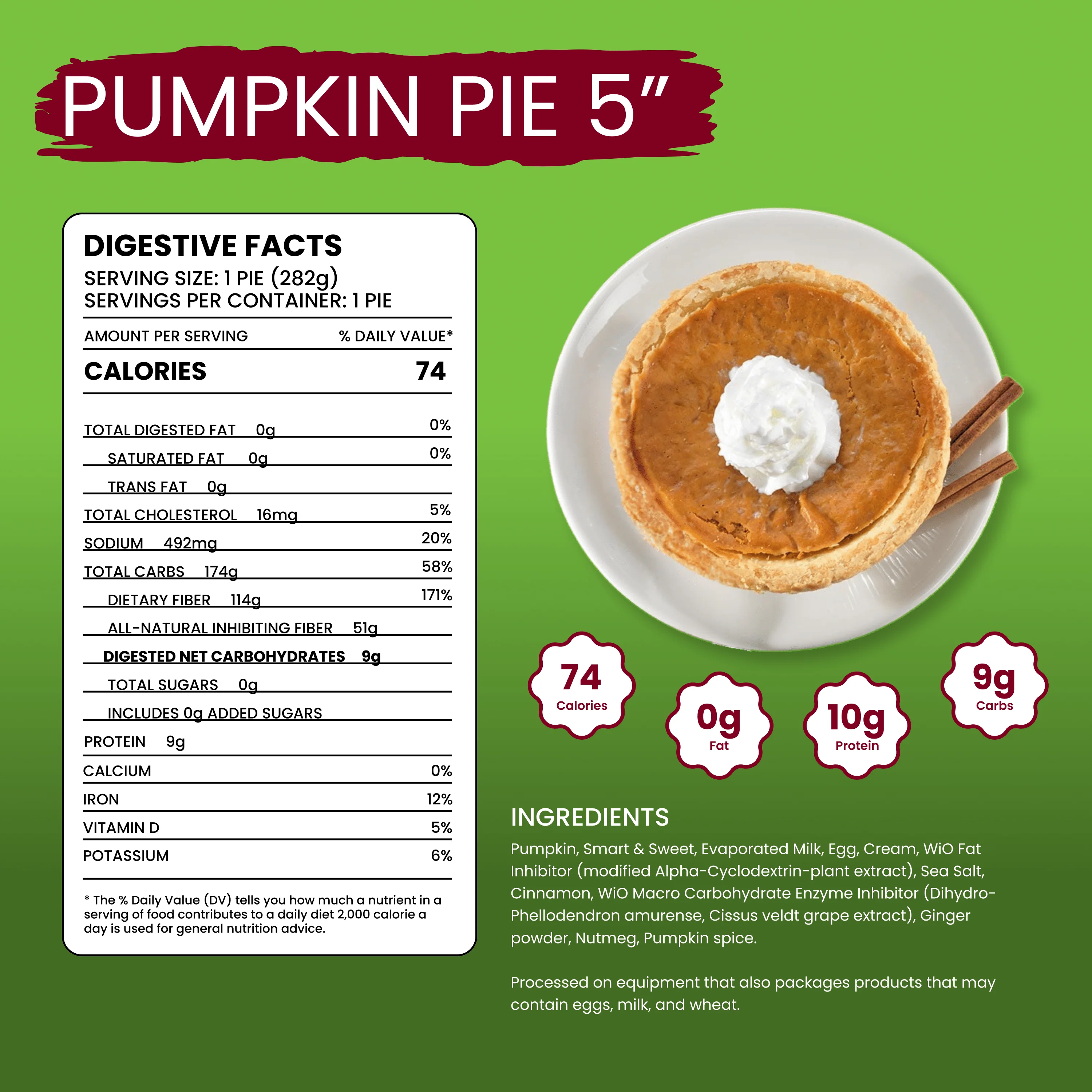 WiO Pumpkin Pie (5" Personal) - Image 6